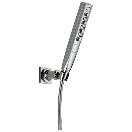 DELTA Universal Showering Components H2Okinetic Hand Shower 1.75 Gpm Wall-Mount 4S 55140-PR